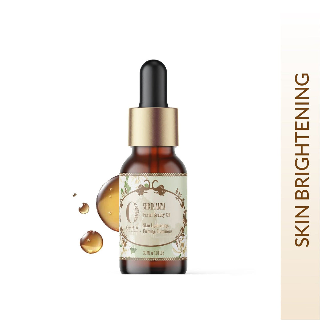 Shrikamya Facial Beauty Oil- Skin Brightening OHRIA AYURVEDA