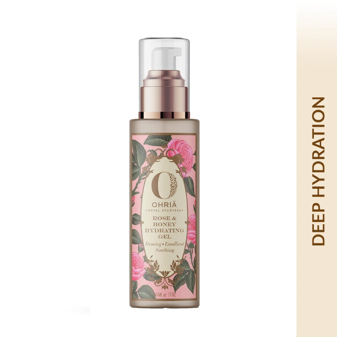 Rose & Honey Hydrating Gel- Deep Hydration OHRIA AYURVEDA