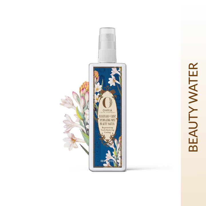 Raatrani & Mint Facial Mist Beauty Water OHRIA AYURVEDA