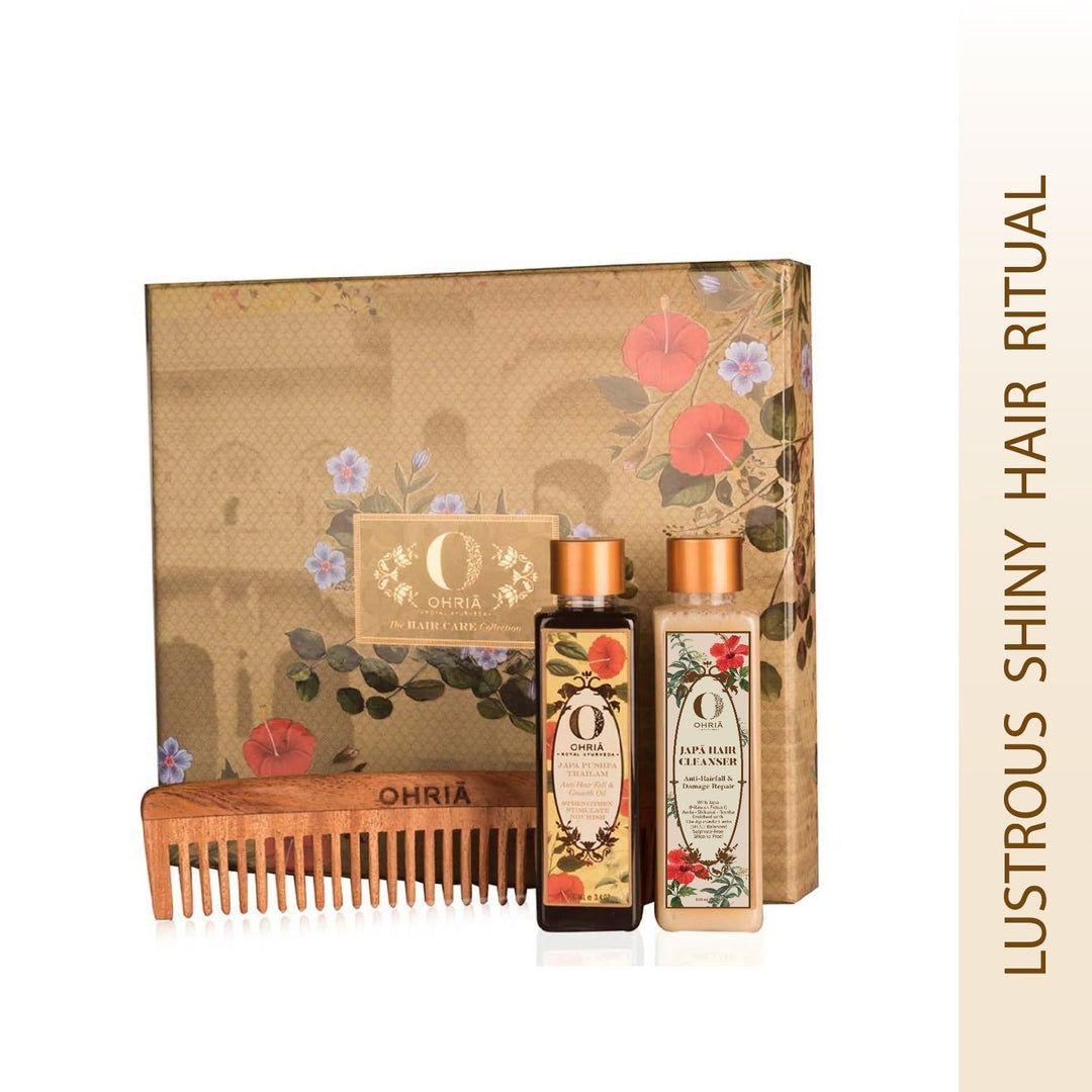 Lustrous Shiny Hair Ritual OHRIA AYURVEDA