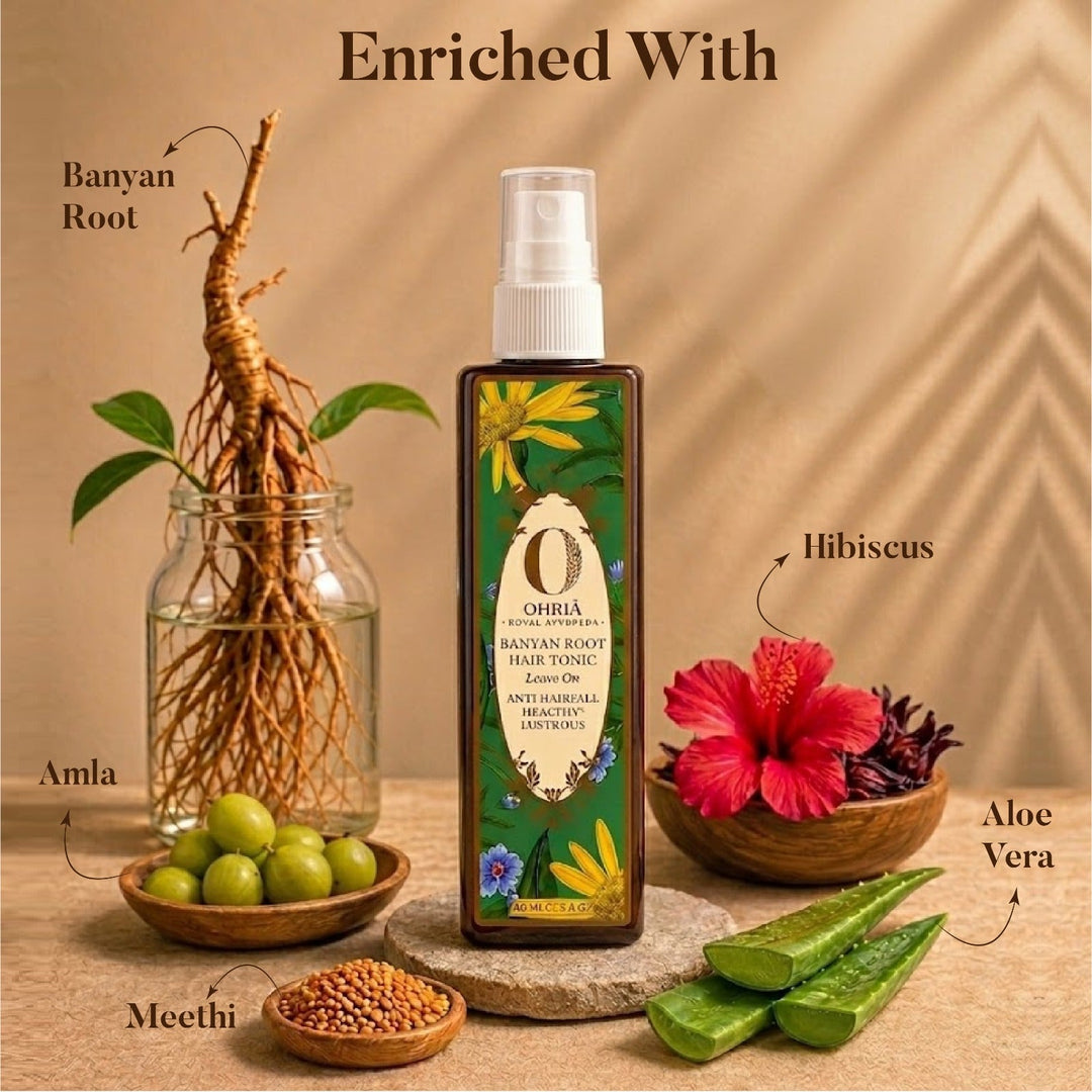 Banyan Root Tonic - Anti Hairfall Spray OHRIA AYURVEDA