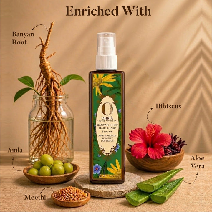 Banyan Root Tonic - Anti Hairfall Spray OHRIA AYURVEDA