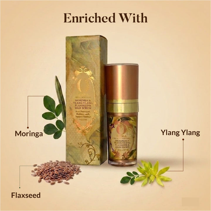 Moringa & ylang ylang serum - Anti Frizz OHRIA AYURVEDA