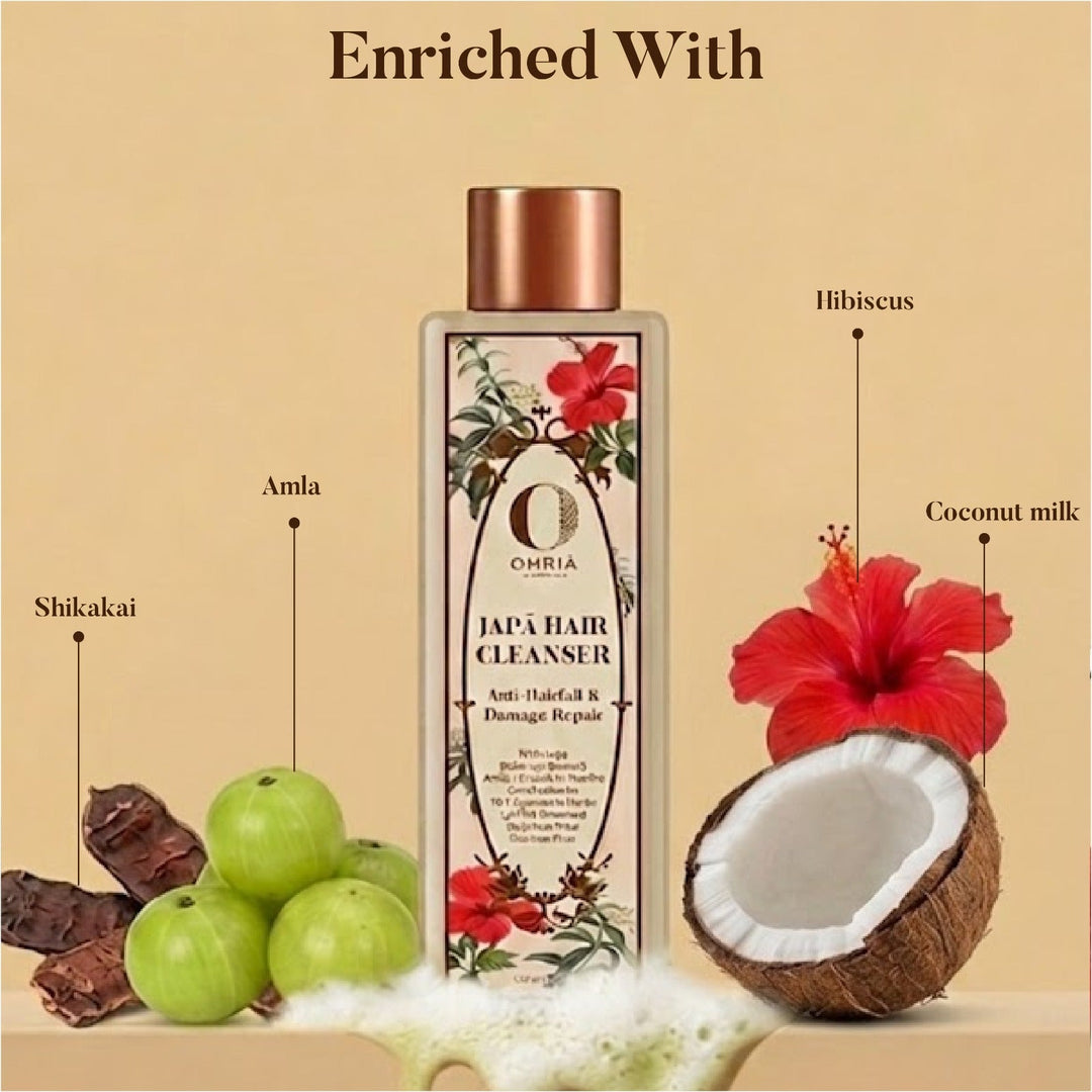JAPA HAIR CLEANSER (Earlier - Honey & Coconut Milk Hair Cleanser) OHRIA AYURVEDA