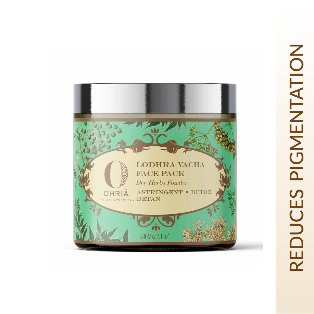 LODHRA VACHA FACE PACK - Reduces Pigmentation OHRIA AYURVEDA