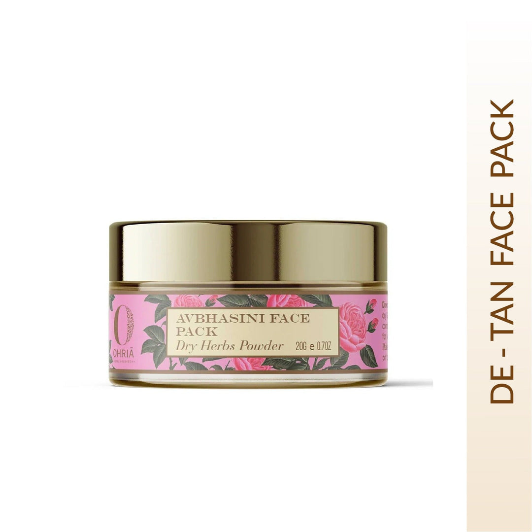 AVBHASINI FACE PACK- De-tan OHRIA AYURVEDA
