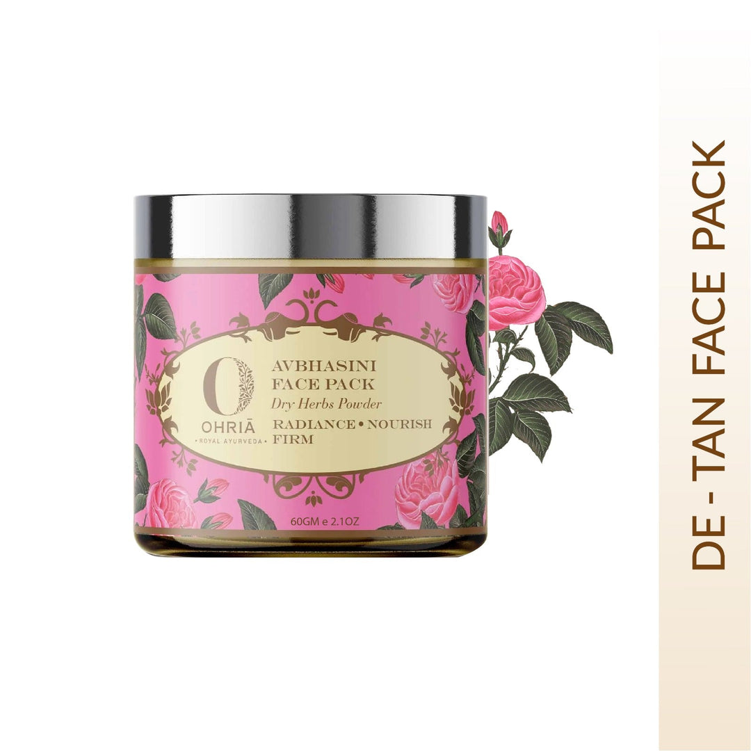 AVBHASINI FACE PACK- De-tan OHRIA AYURVEDA