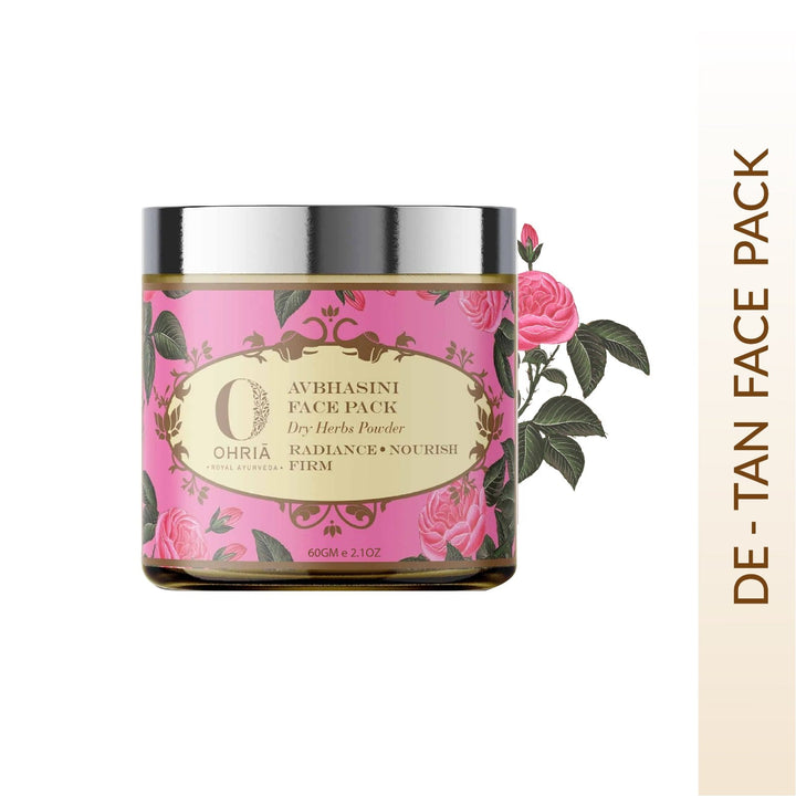 AVBHASINI FACE PACK- De-tan OHRIA AYURVEDA