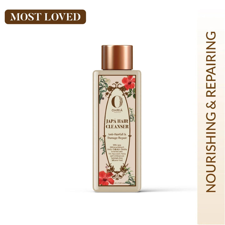 JAPA HAIR CLEANSER (Earlier - Honey & Coconut Milk Hair Cleanser) OHRIA AYURVEDA
