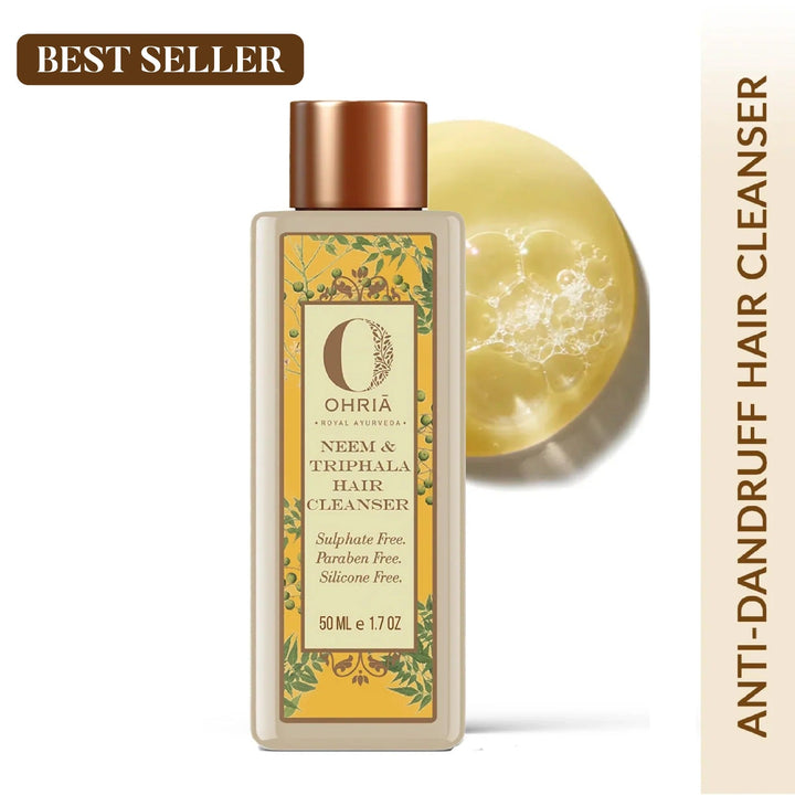 Neem & Triphala Hair Cleanser- Anti-Dandruff OHRIA AYURVEDA