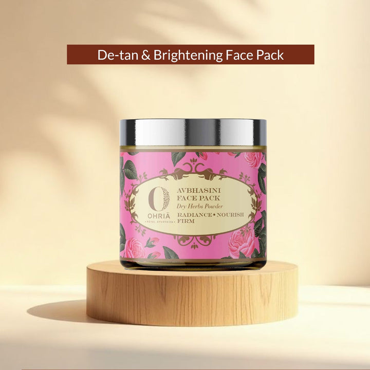 AVBHASINI FACE PACK- De-tan OHRIA AYURVEDA