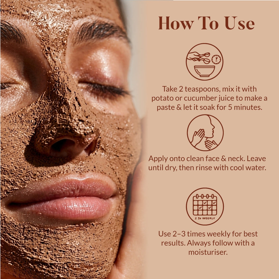 AVBHASINI FACE PACK- De-tan OHRIA AYURVEDA