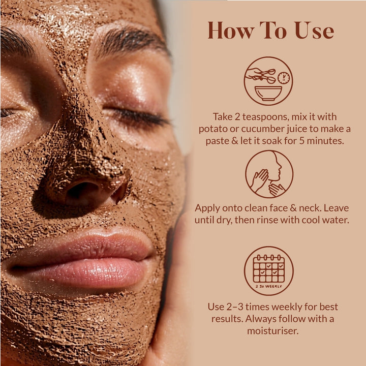 AVBHASINI FACE PACK- De-tan OHRIA AYURVEDA