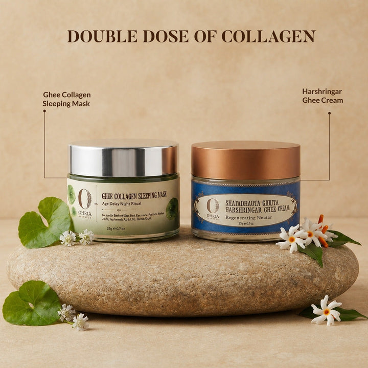 Double dose of Collagen - with Kansa spatula OHRIA AYURVEDA