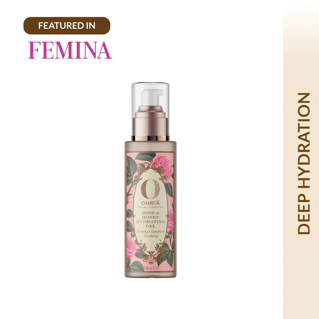 Rose & Honey Hydrating Gel- Deep Hydration OHRIA AYURVEDA