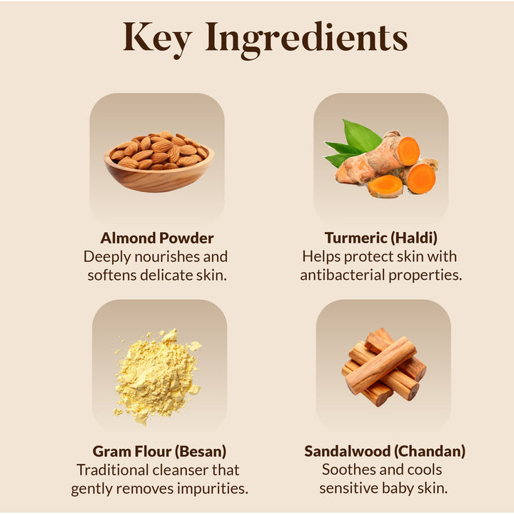 Almond & Saffron Baby Ubtan OHRIA AYURVEDA