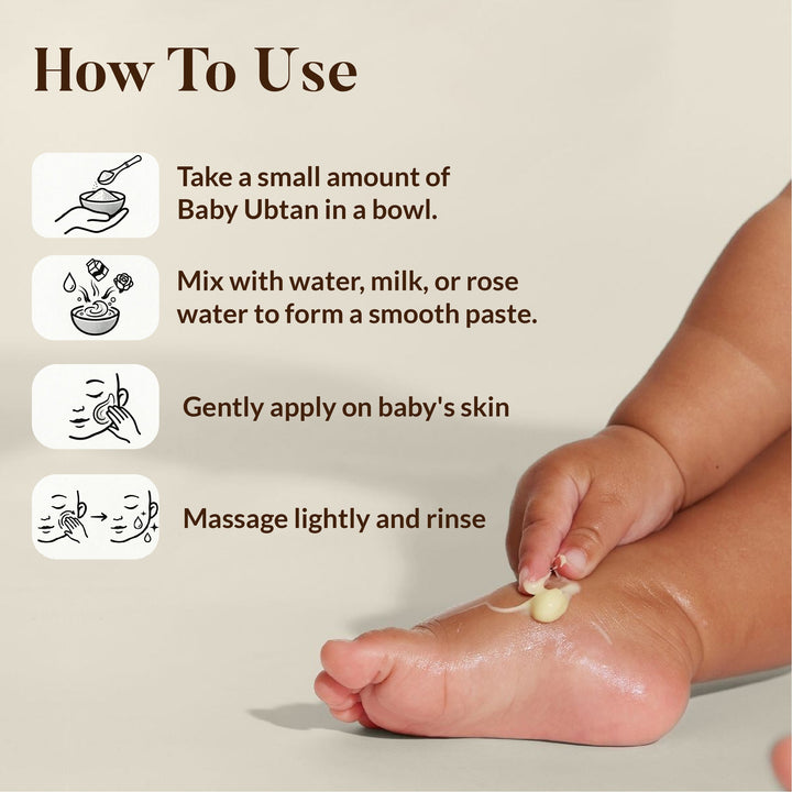 Almond & Saffron Baby Ubtan OHRIA AYURVEDA