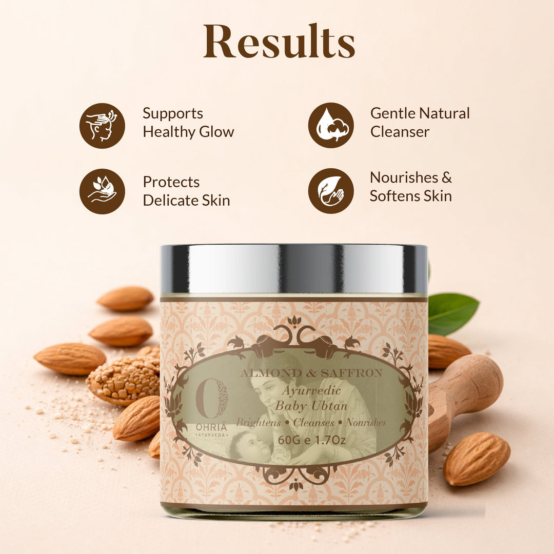 Almond & Saffron Baby Ubtan OHRIA AYURVEDA