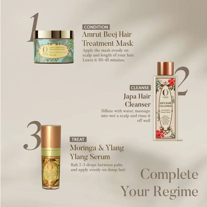 Amrut Beej Hair Treatment Mask - Hair Spa OHRIA AYURVEDA