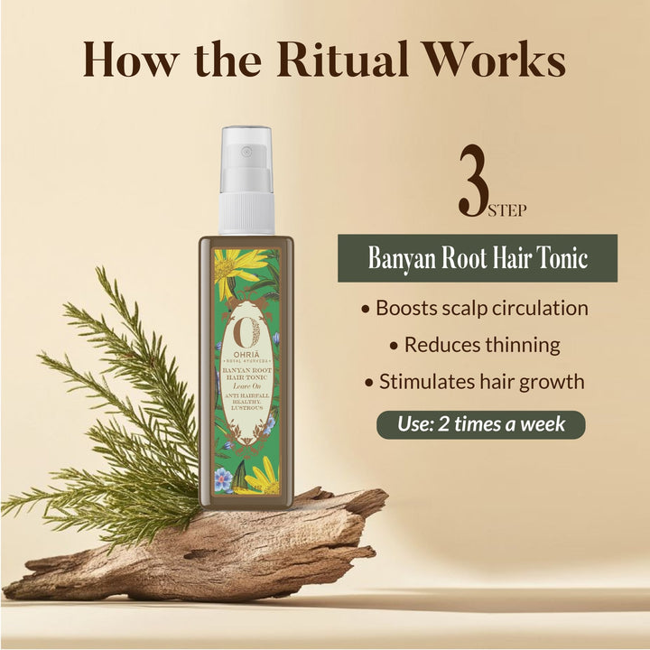 Anti Hair Loss & Thinning Ritual OHRIA AYURVEDA