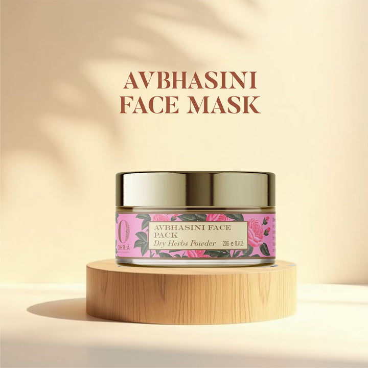 AVBHASINI FACE MASK- Glowing Skin OHRIA AYURVEDA