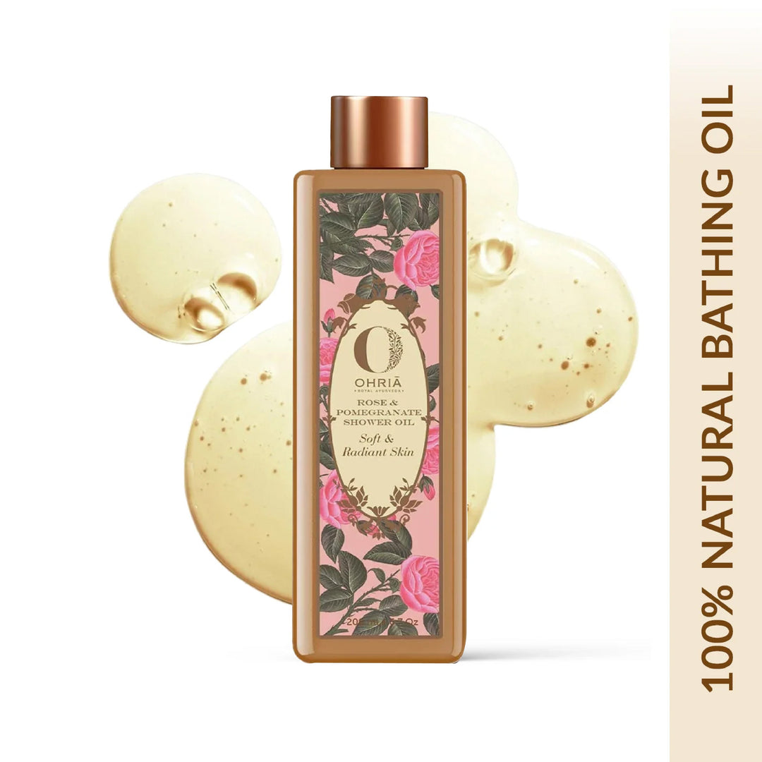 Rose & Pomegranate Shower Oil OHRIA AYURVEDA