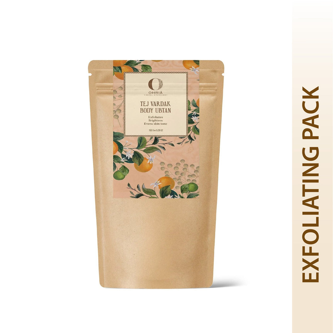 Tej Vardak Body Ubtan- Exfoliating Pack OHRIA AYURVEDA
