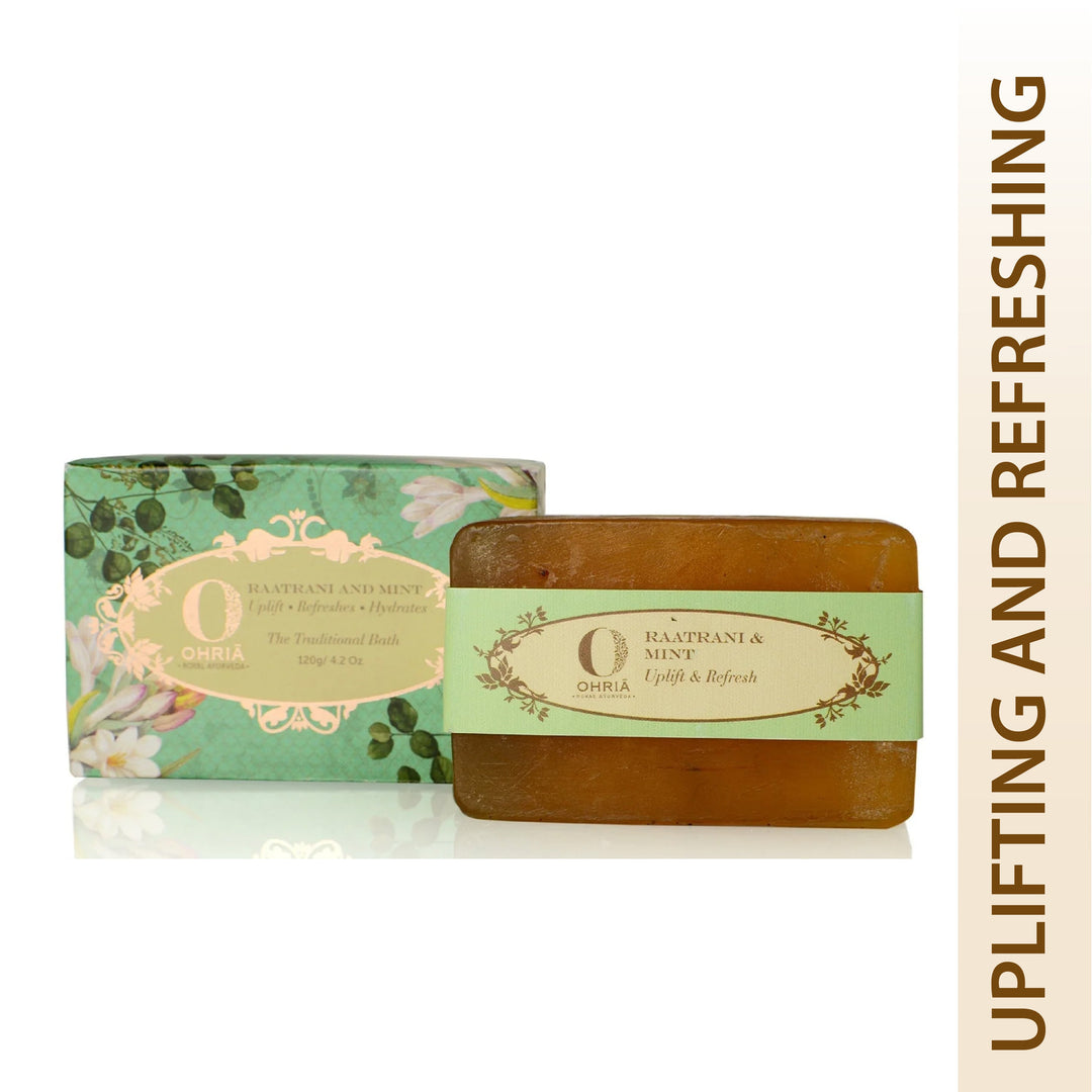 Raatrani & Mint Bathing Bar OHRIA AYURVEDA