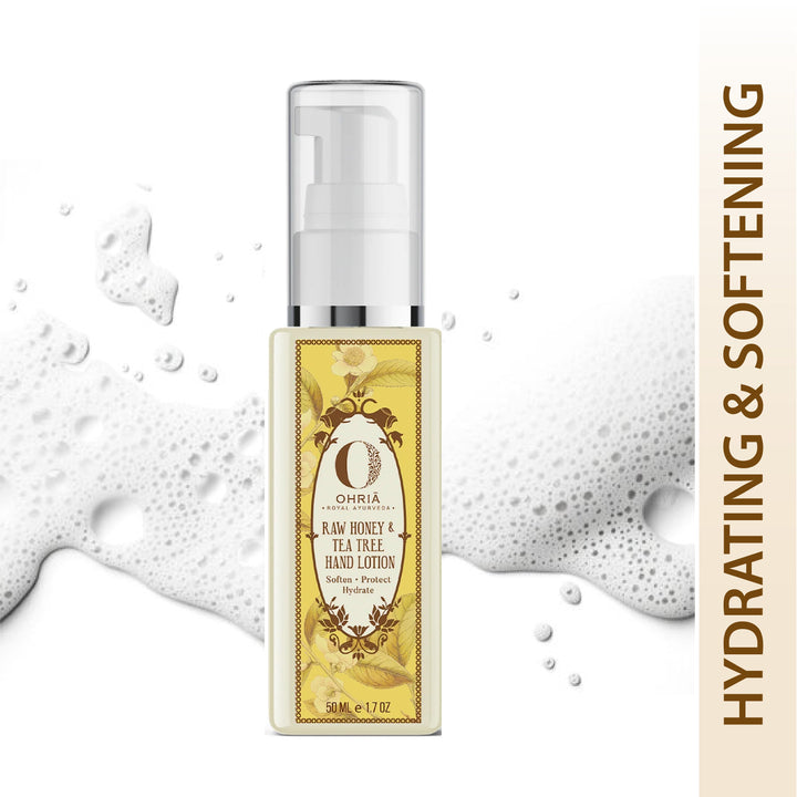 Raw Honey & Tea Tree Hand Lotion OHRIA AYURVEDA
