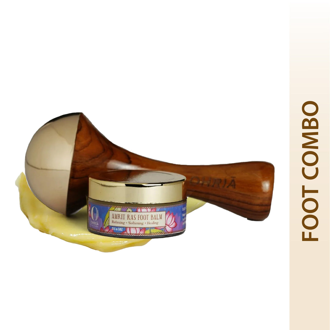 Foot Kansa & Amrit Ras
Foot Balm Combo OHRIA AYURVEDA