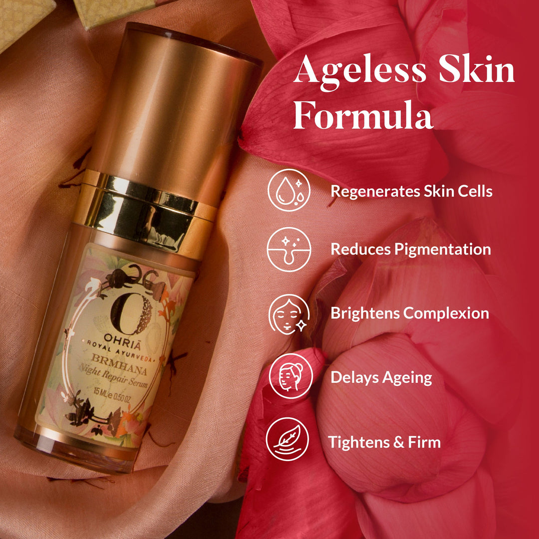 Brmhana Night Repair Serum OHRIA AYURVEDA
