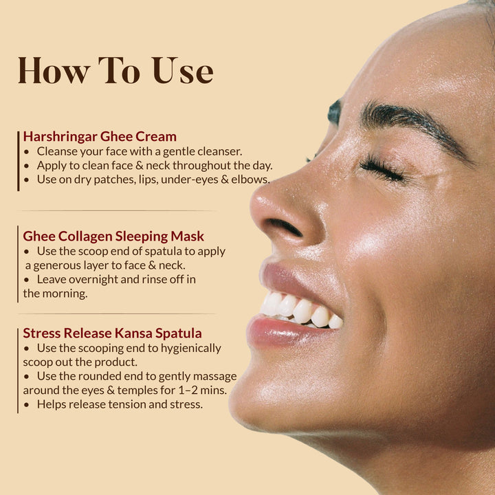Double dose of Collagen - with Kansa spatula OHRIA AYURVEDA