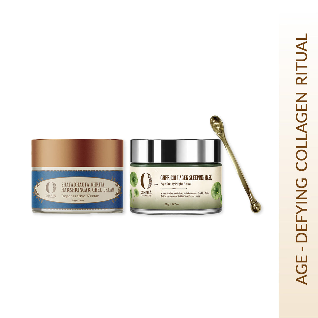 Double dose of Collagen - with Kansa spatula OHRIA AYURVEDA