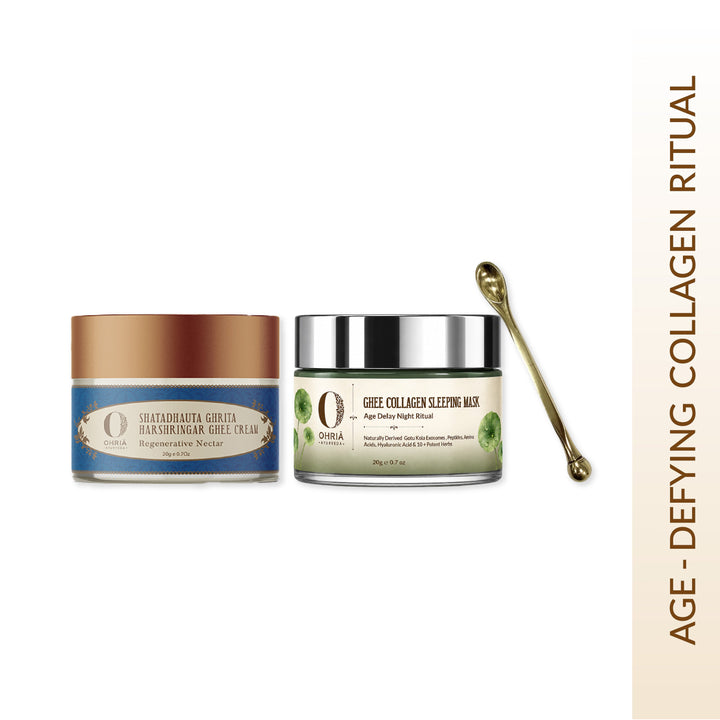 Double dose of Collagen - with Kansa spatula OHRIA AYURVEDA