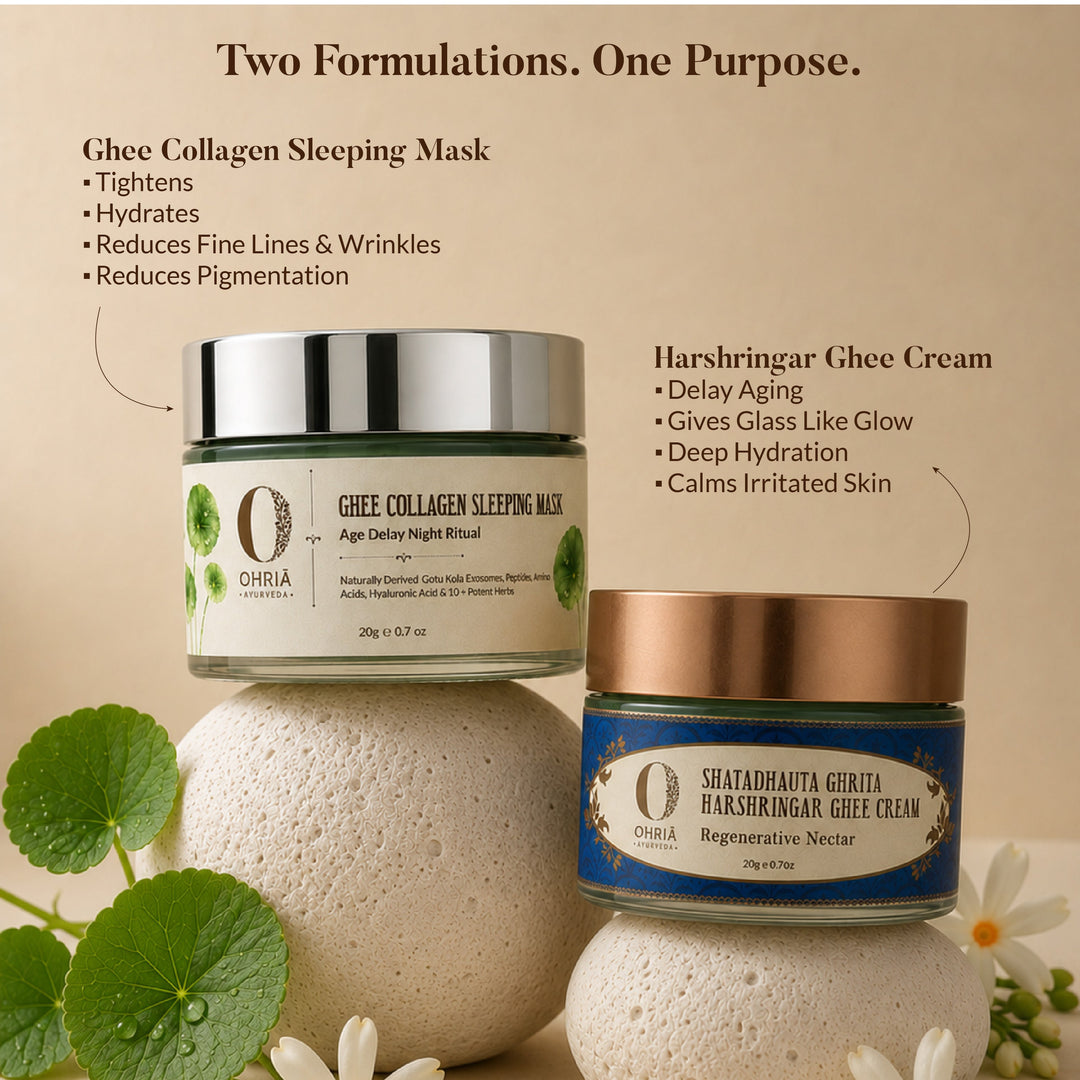 Double dose of Collagen - with Kansa spatula OHRIA AYURVEDA
