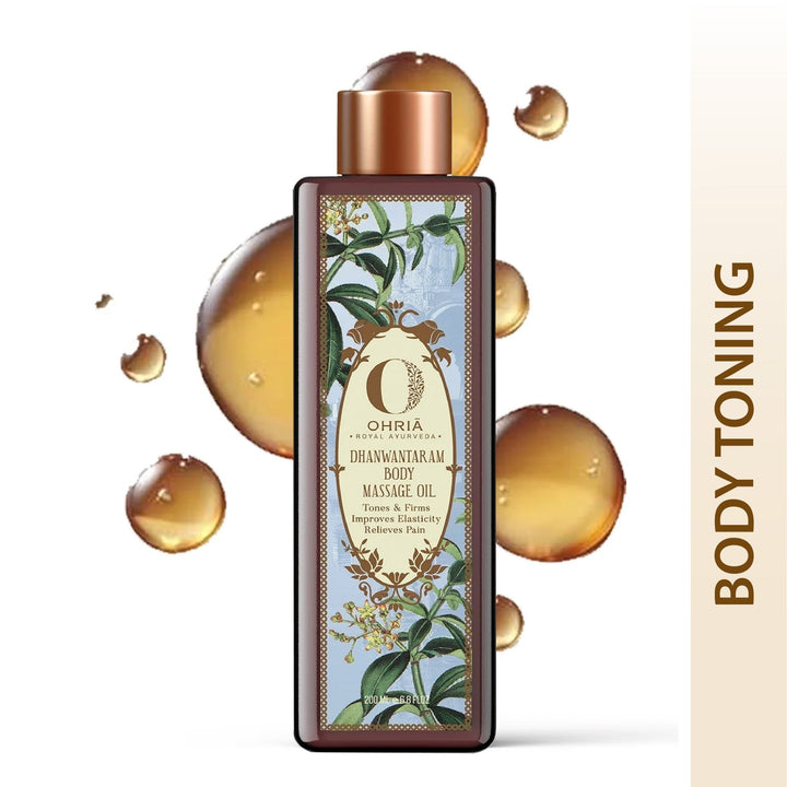DHANWANTARAM THAILAM/OIL - Body Toning OHRIA AYURVEDA
