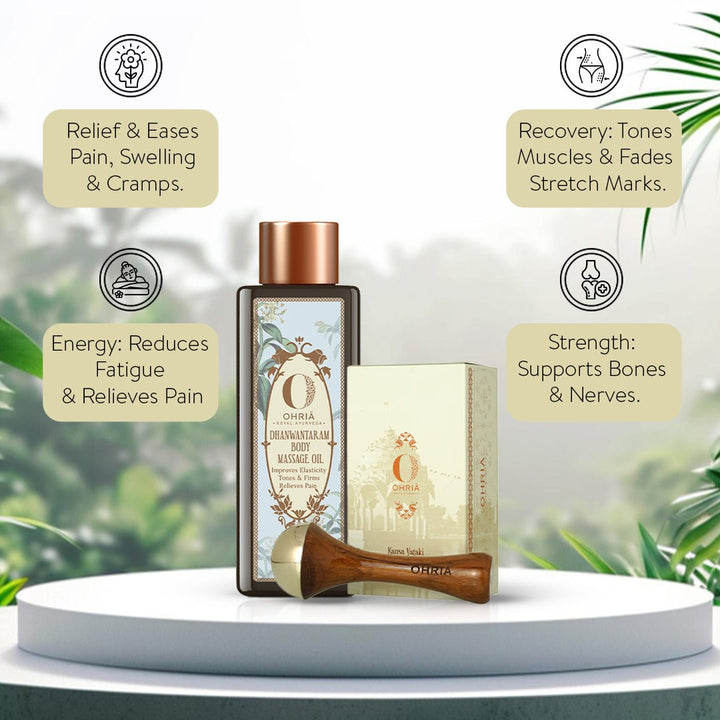 DHANWANTARAM THAILAM/OIL - Body Toning OHRIA AYURVEDA
