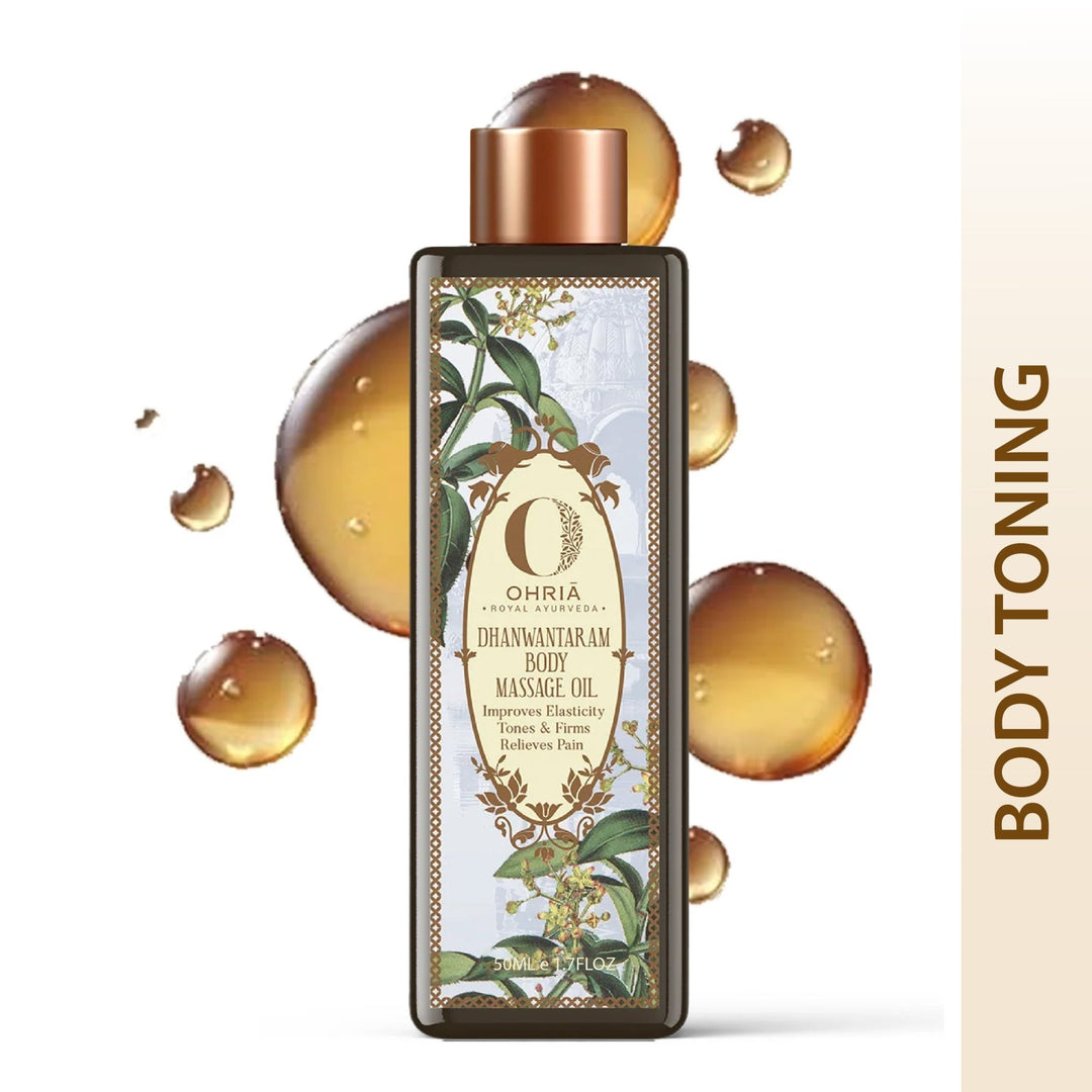 DHANWANTARAM THAILAM/OIL - Body Toning OHRIA AYURVEDA