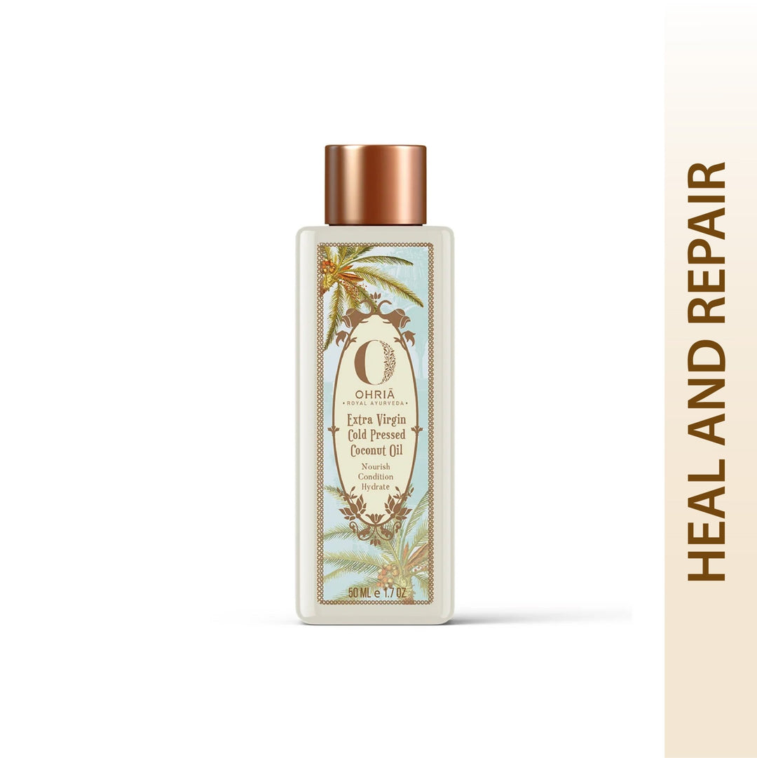 Extra Virgin Cold Pressed Coconut Oil- Heal and Repair OHRIA AYURVEDA