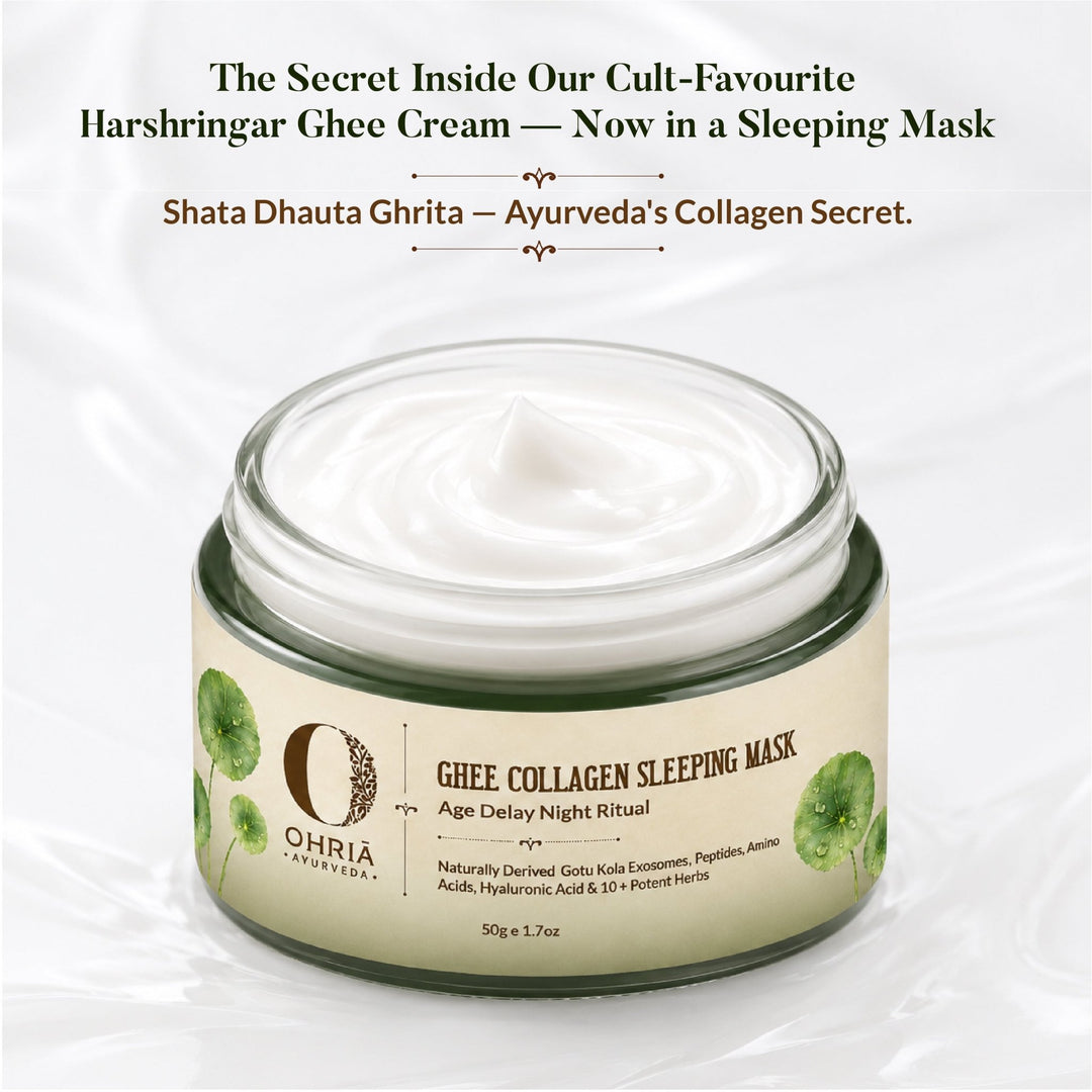 Ghee Collagen Sleeping Mask OHRIA AYURVEDA