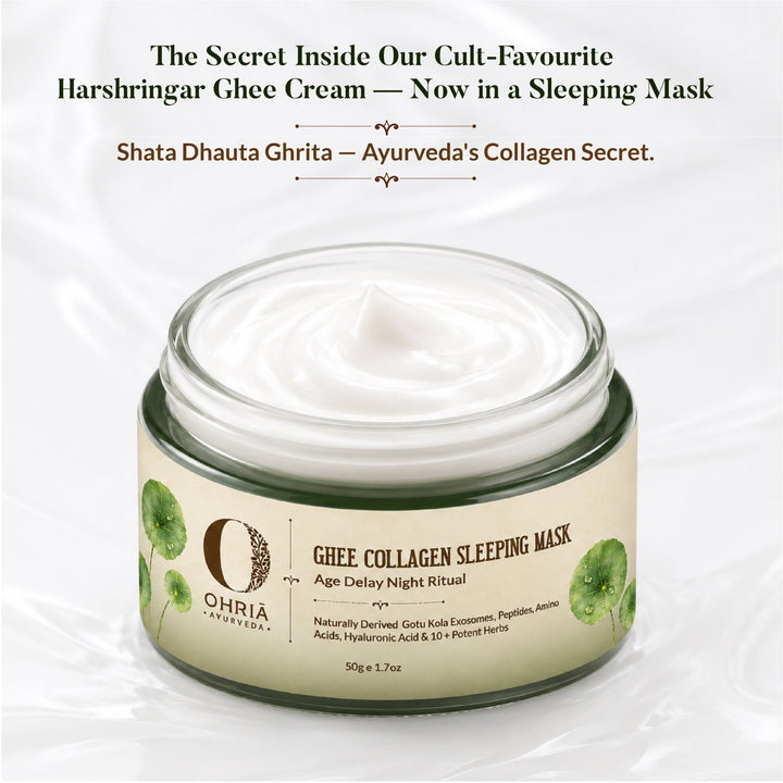 Ghee Collagen Sleeping Mask OHRIA AYURVEDA