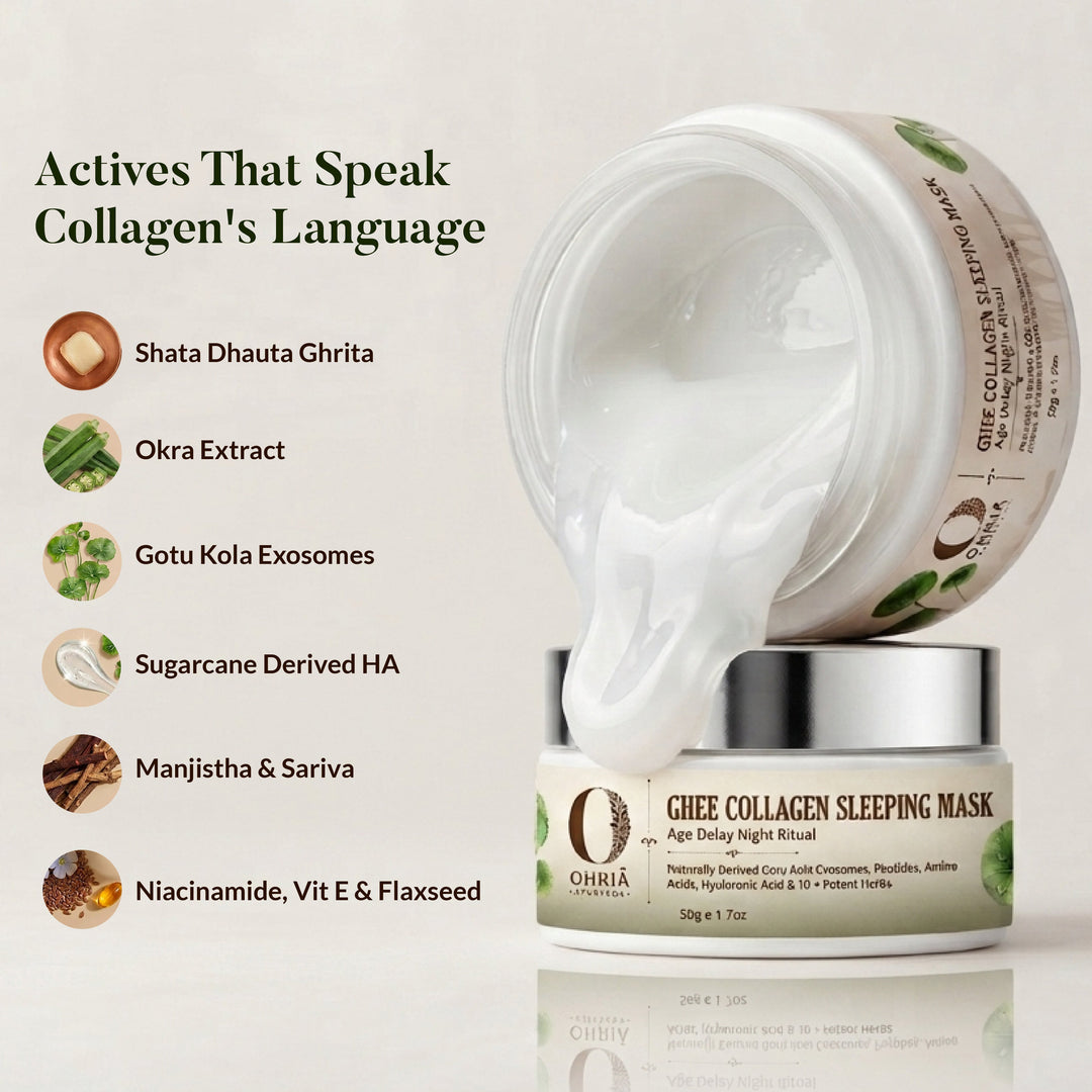 Ghee Collagen Sleeping Mask OHRIA AYURVEDA