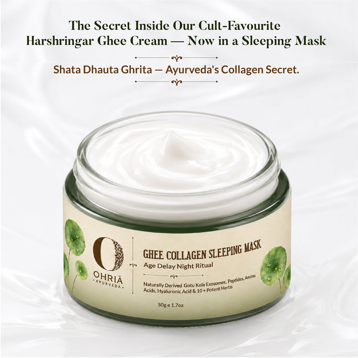 Ghee Collagen Sleeping Mask OHRIA AYURVEDA