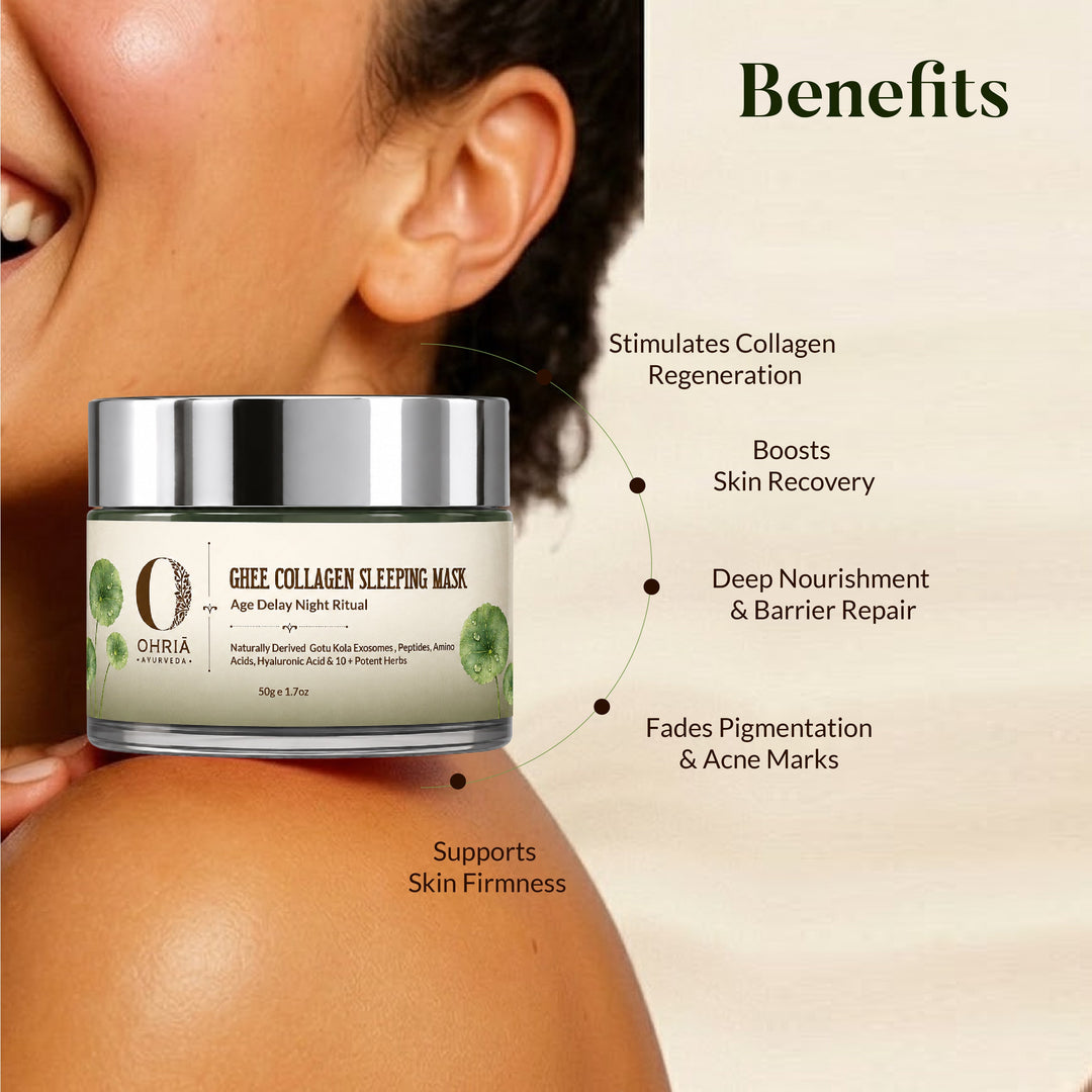 Ghee Collagen Sleeping Mask OHRIA AYURVEDA