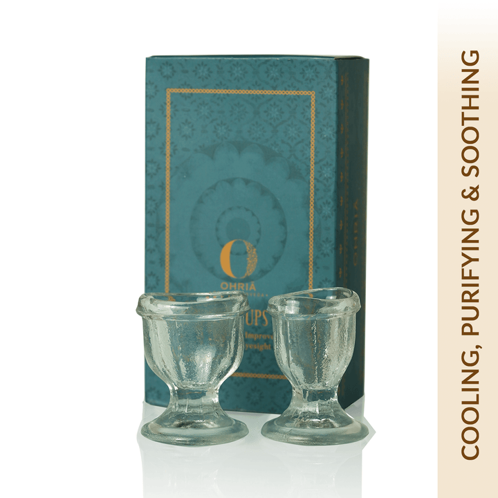 Glass Eye Cups OHRIA AYURVEDA
