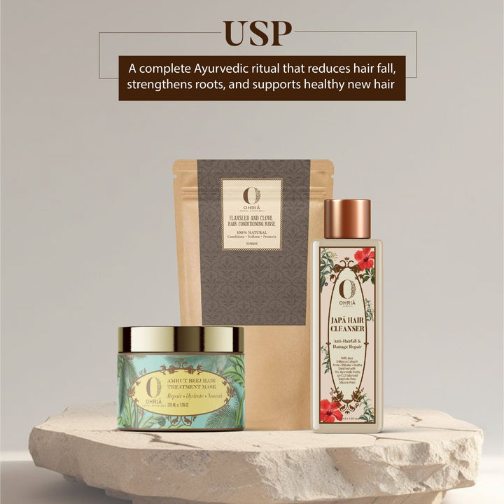 Hair Strengthening Combo OHRIA AYURVEDA