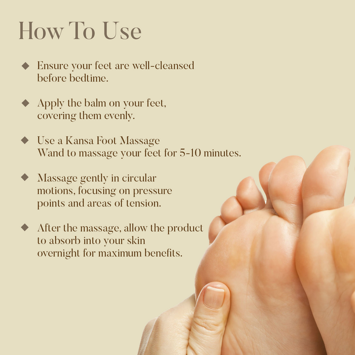 Amrit Ras Foot Balm - Relaxing & Softening OHRIA AYURVEDA