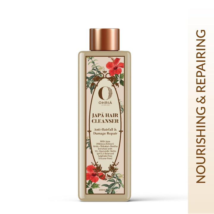 JAPA HAIR CLEANSER (Earlier - Honey & Coconut Milk Hair Cleanser) OHRIA AYURVEDA