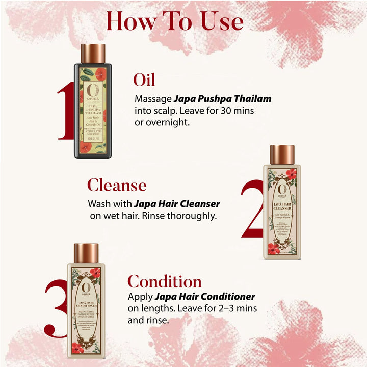 JAPA HAIR REPAIR RITUAL - OHRIA AYURVEDA