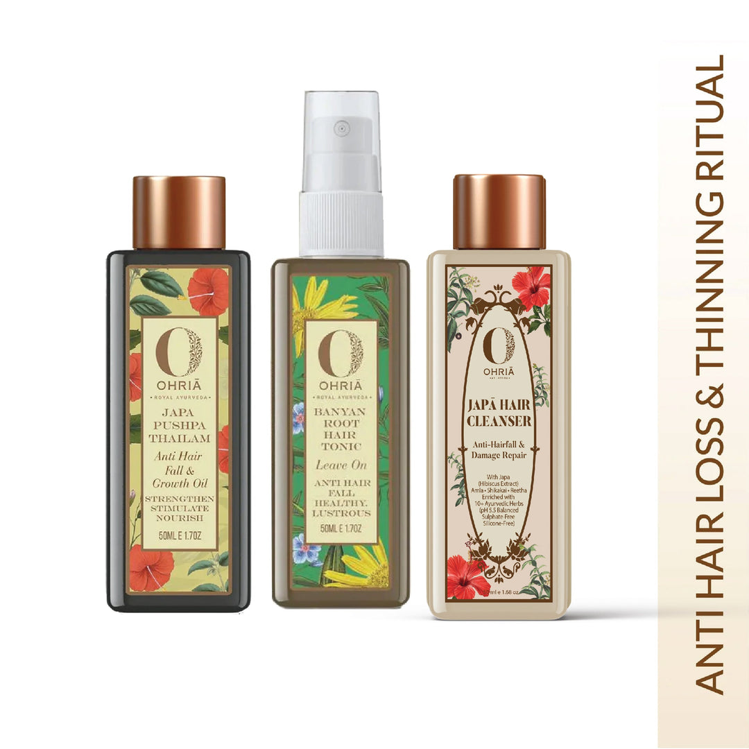 Anti Hair Loss & Thinning Ritual OHRIA AYURVEDA